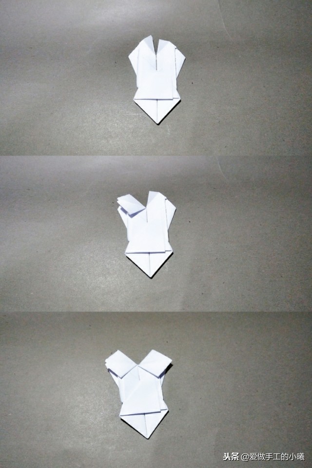 芭蕾鞋子怎么折纸教程图解,芭蕾舞裙子折纸教程