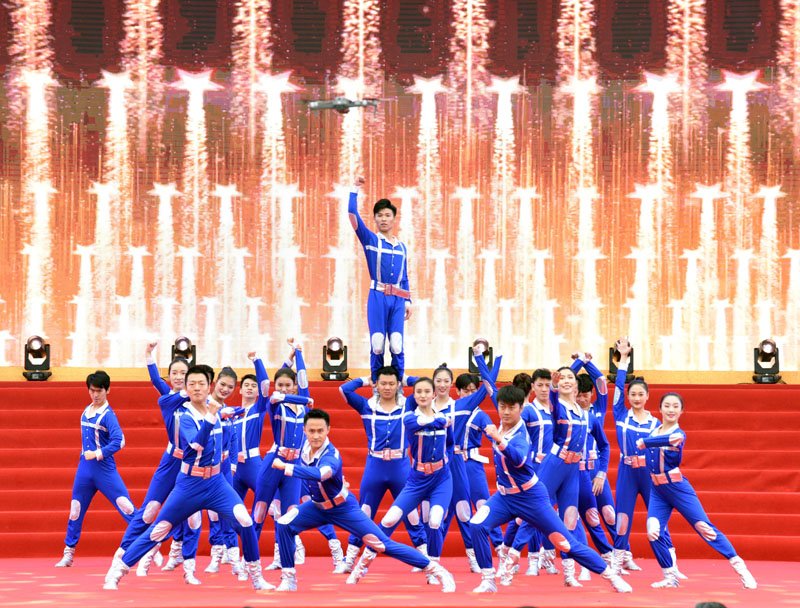 重庆市江北中学校誓师大会,重庆市江北中学庆祝100周年校庆