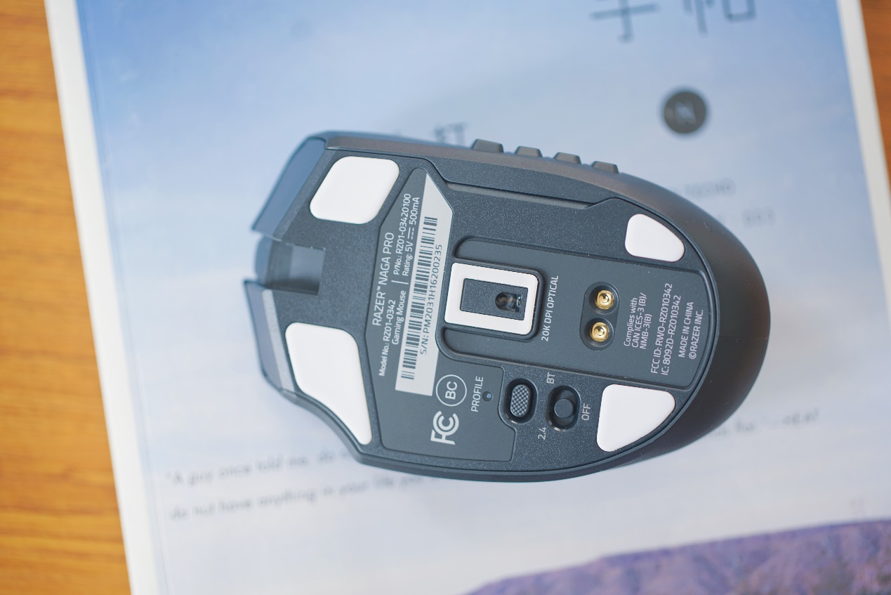 雷蛇razer巴塞利斯蛇鼠标,无线游戏雷蛇