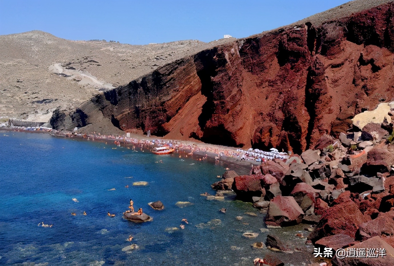 希腊圣托里尼自驾游,希腊旅游胜地圣托里尼