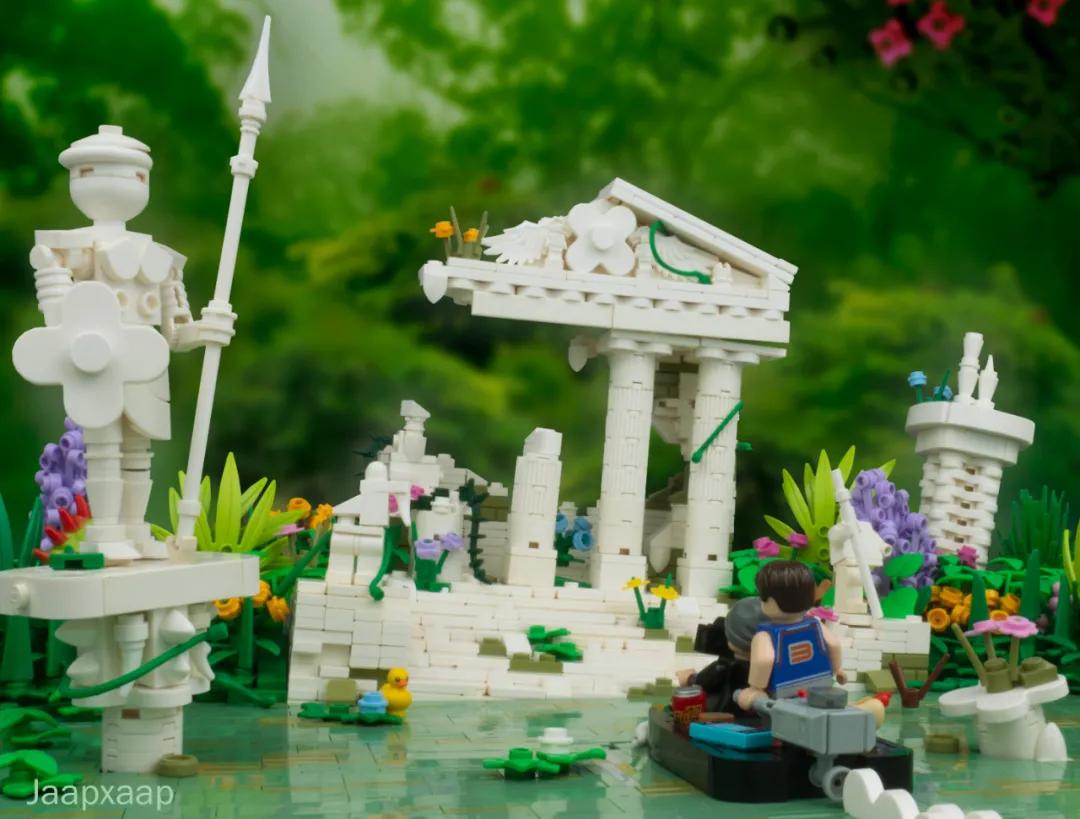 乐高moc作品教程双人床,乐高moc作品图纸