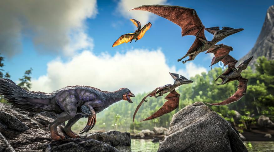 方舟生存进化沙盒版,steam100%好评养成类游戏