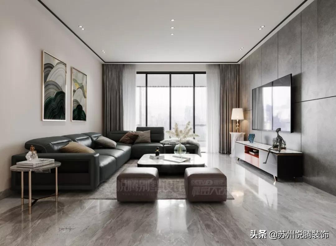 苏州吴中石湖天玺大平层户型图,丹姐分享装修格局直播