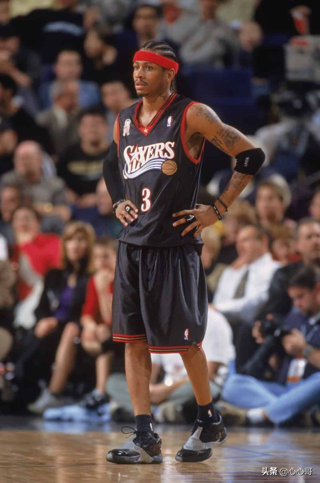 曾经晃倒乔丹的球员,当年艾弗森晃乔丹