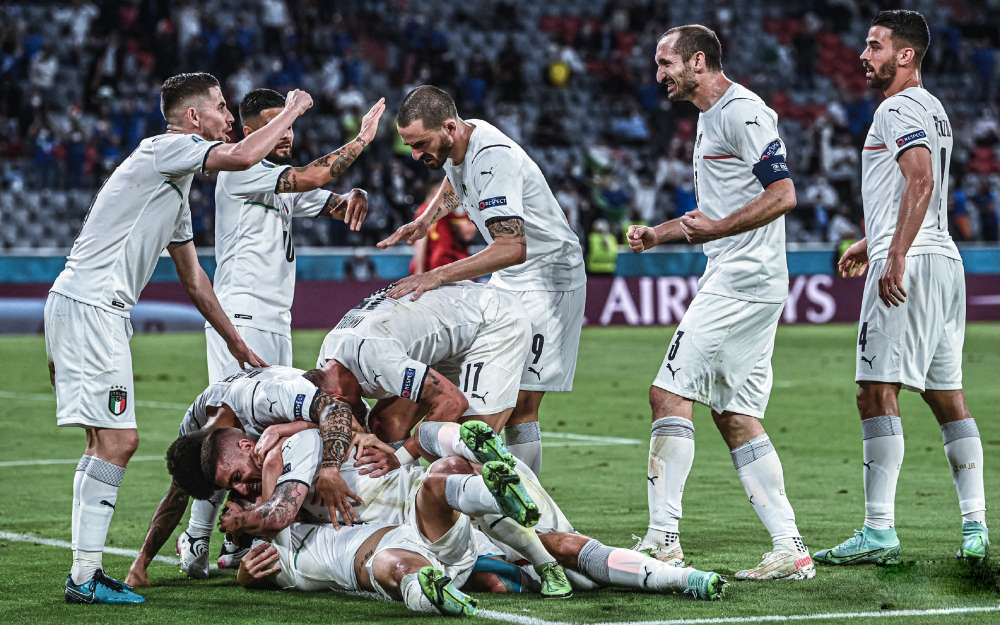 欧洲杯4强决赛对阵表,2020欧洲杯4强比分完整版