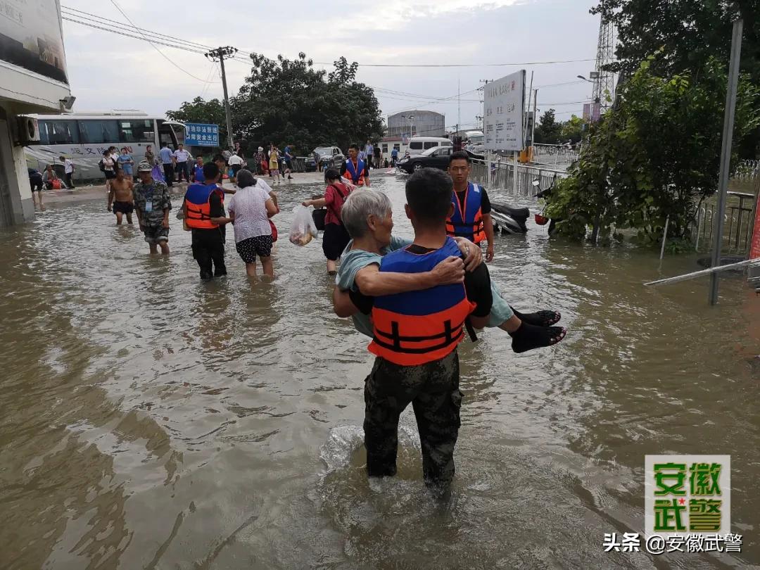 辛苦了！安徽总队一线官兵仍在艰苦作战、连续奋战