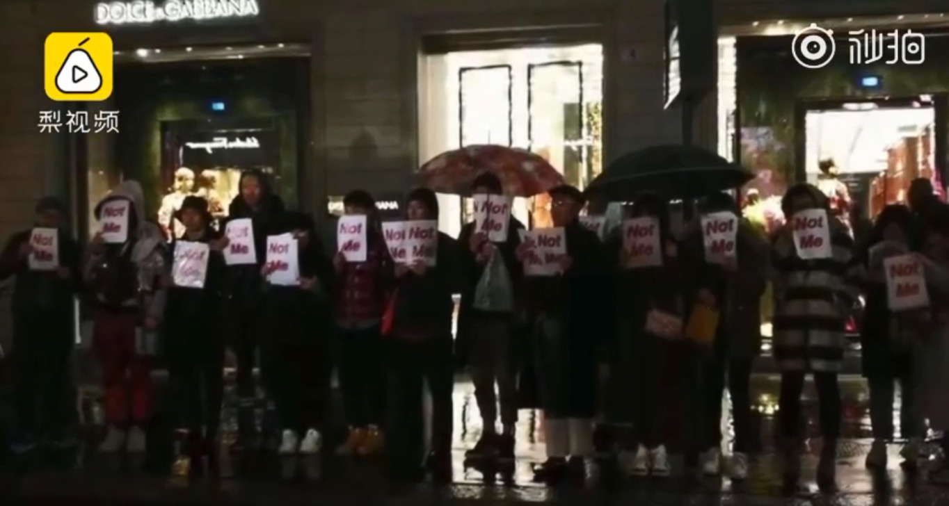 dg风波广告女主角,时隔两月dg争议广告女主发声