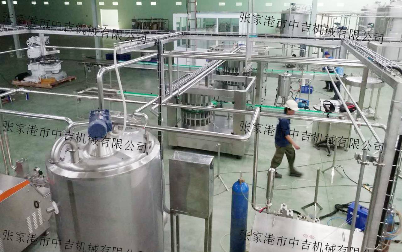 全自动果汁灌装机设备价格,全自动果汁厂生产线