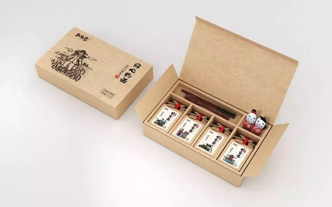 实惠的大米包装设计,简约高逼格大米包装