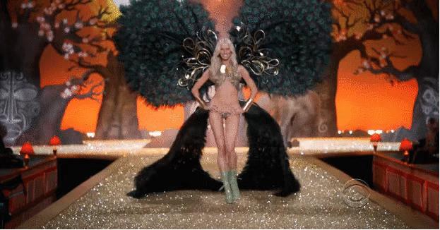 维密众神时代经典走秀2003,2003年维密被称为众神时代