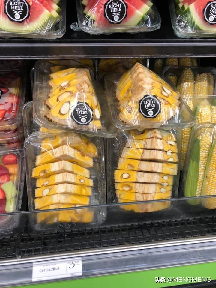 WTF:西方超市卖菠萝蜜的方式