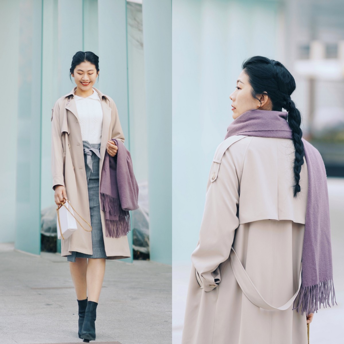 立春之后的时髦实用之选：小西装、风衣和连衣裙