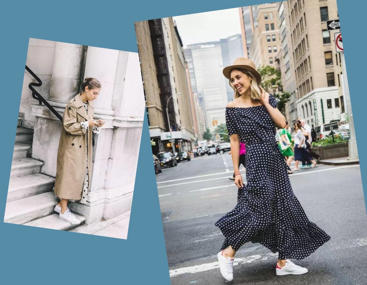 细高跟鞋搭配连衣裙,连衣裙高跟鞋优雅有女人味