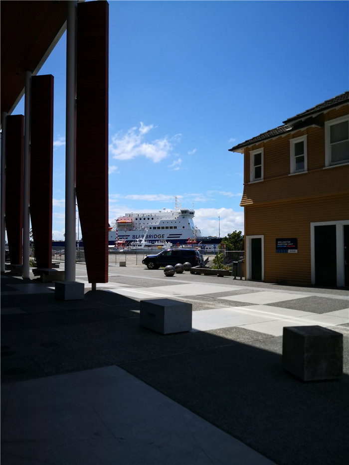 新西兰总理府前吃素食