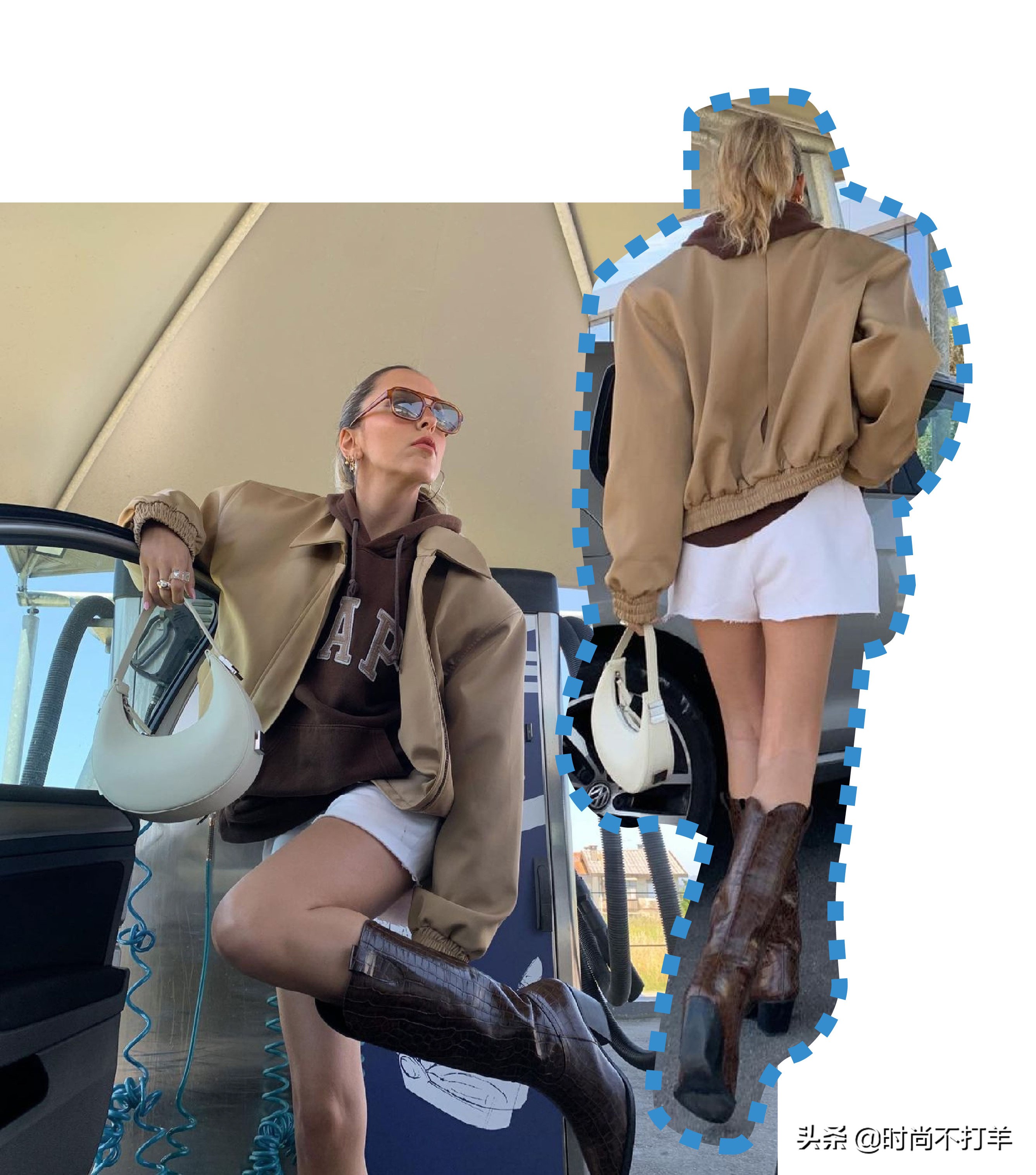 穿搭推荐夏季短裤,夏季穿搭腿粗中性短裤