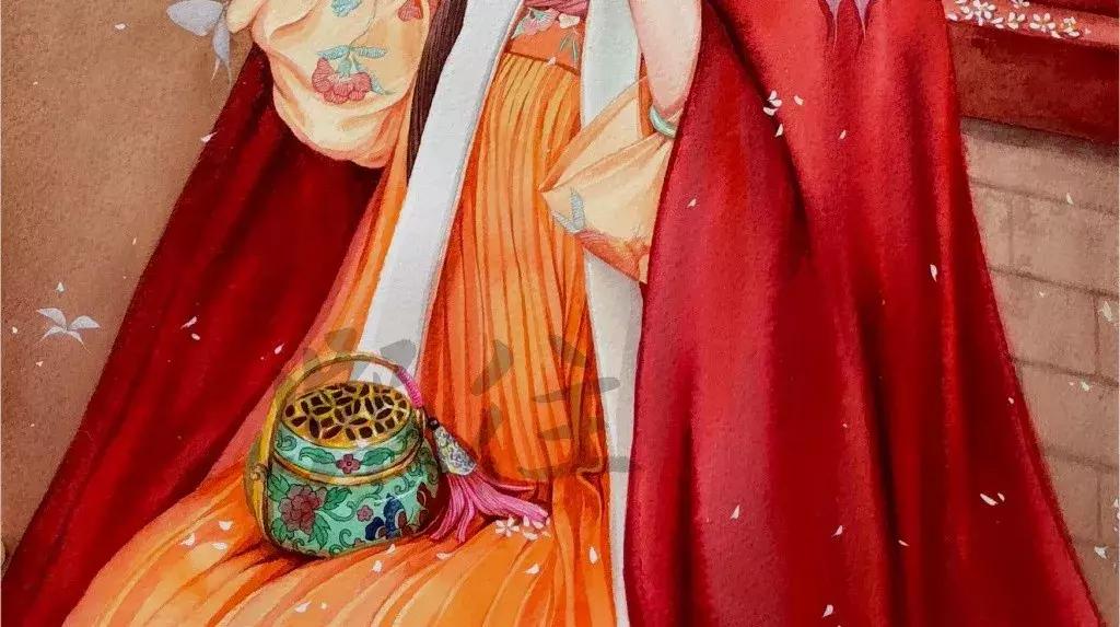 古风绘画线描,100张绝美古风女线描手绘