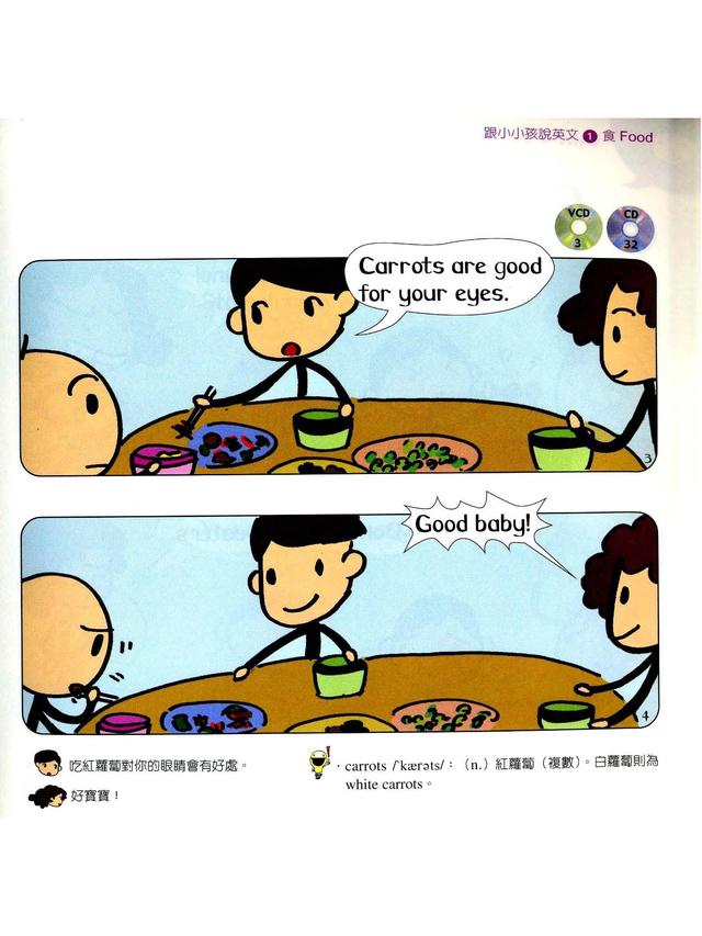 跟小小孩说英语点读闪卡 含PDF+音频+动画