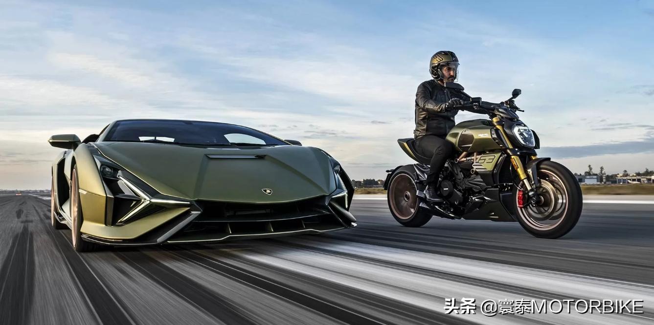 杜卡迪和兰博基尼合作的摩托,杜卡迪大魔鬼2021款最帅摩托车