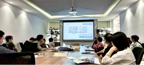 与浩森建筑设计院深入交流，格瑞健康人居积极分享技术心得