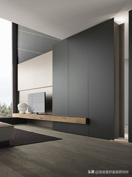 满墙电视柜是鸡肋设计吗,满墙电视柜高级感设计