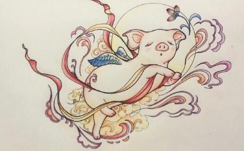 飞天猪图,飞天猪高清