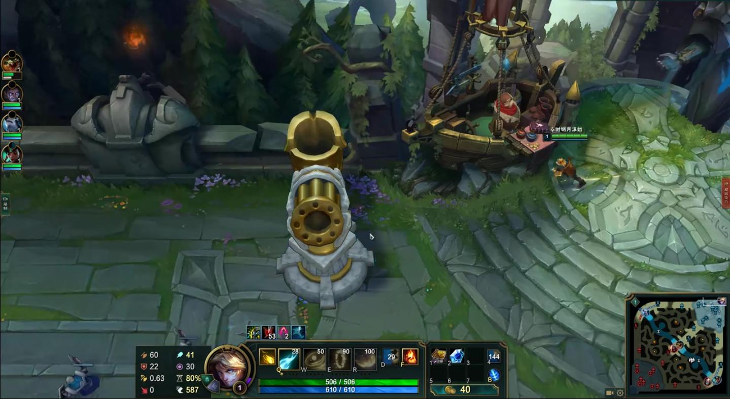 lol无限火力下路恶心套路组合,lol无限火力平衡性增益