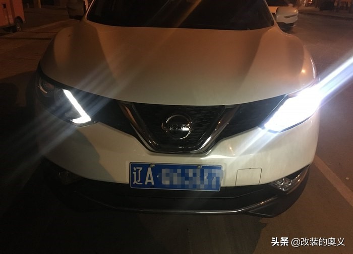 逍客改灯海拉5,新逍客改装最佳效果