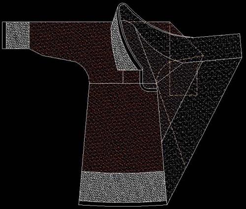 曲裾深衣和直裾深衣款式图,曲裾深衣和直裾深衣有什么区别