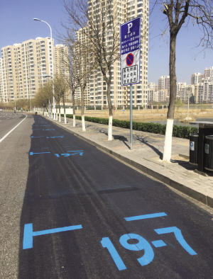 天津蓝色停车位什么规定,天津和平路边停车收费规则