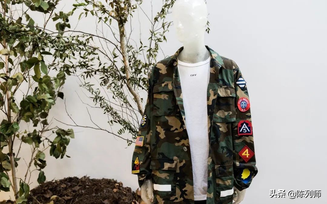 offwhite风格,白色品牌陈列搭配