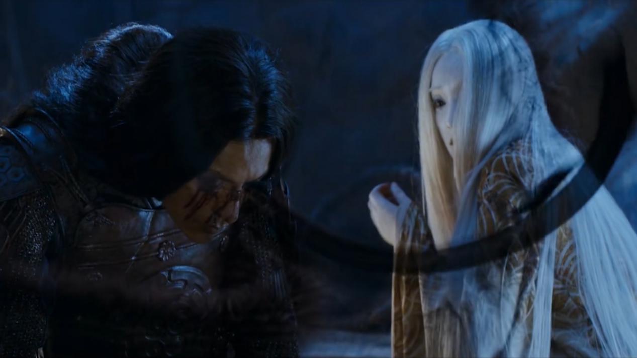 赵薇周迅画皮水中换皮片段,画皮2周迅第二次给公主换皮