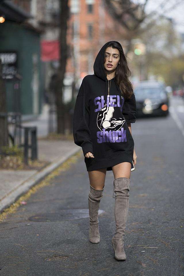 胖女生穿什么卫衣比较合适,偏胖的女生适合多长的裙子