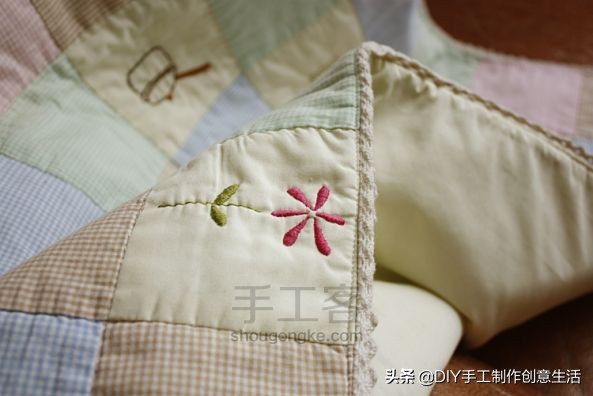 简单的拼布被子的做法,20款漂亮的拼布被子教程