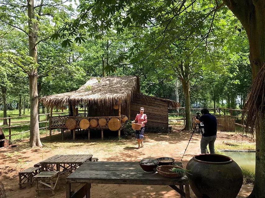 男版李子柒火了,李子柒做原始烤炉视频