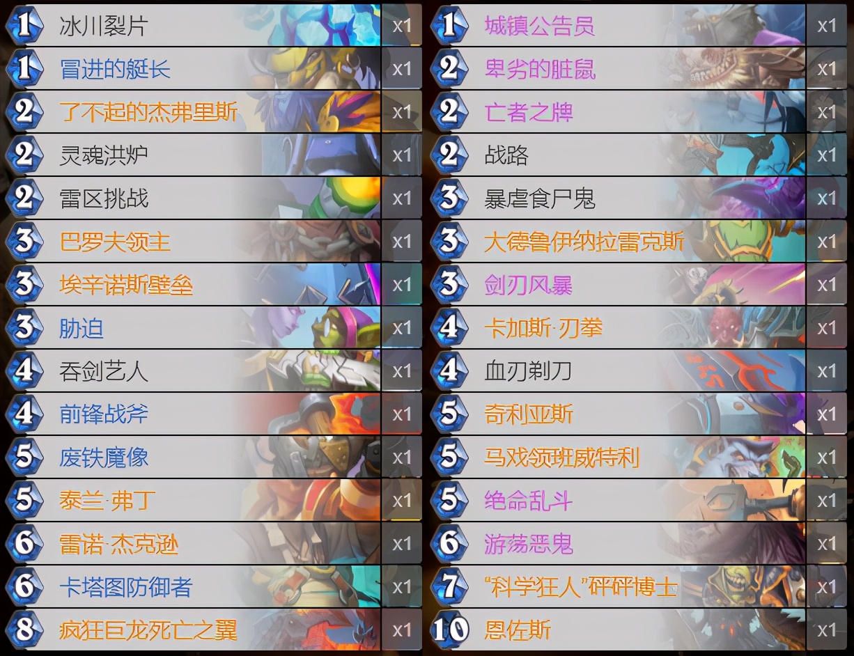 太便宜的我不玩土豪“宇宙战”横扫狂野天梯