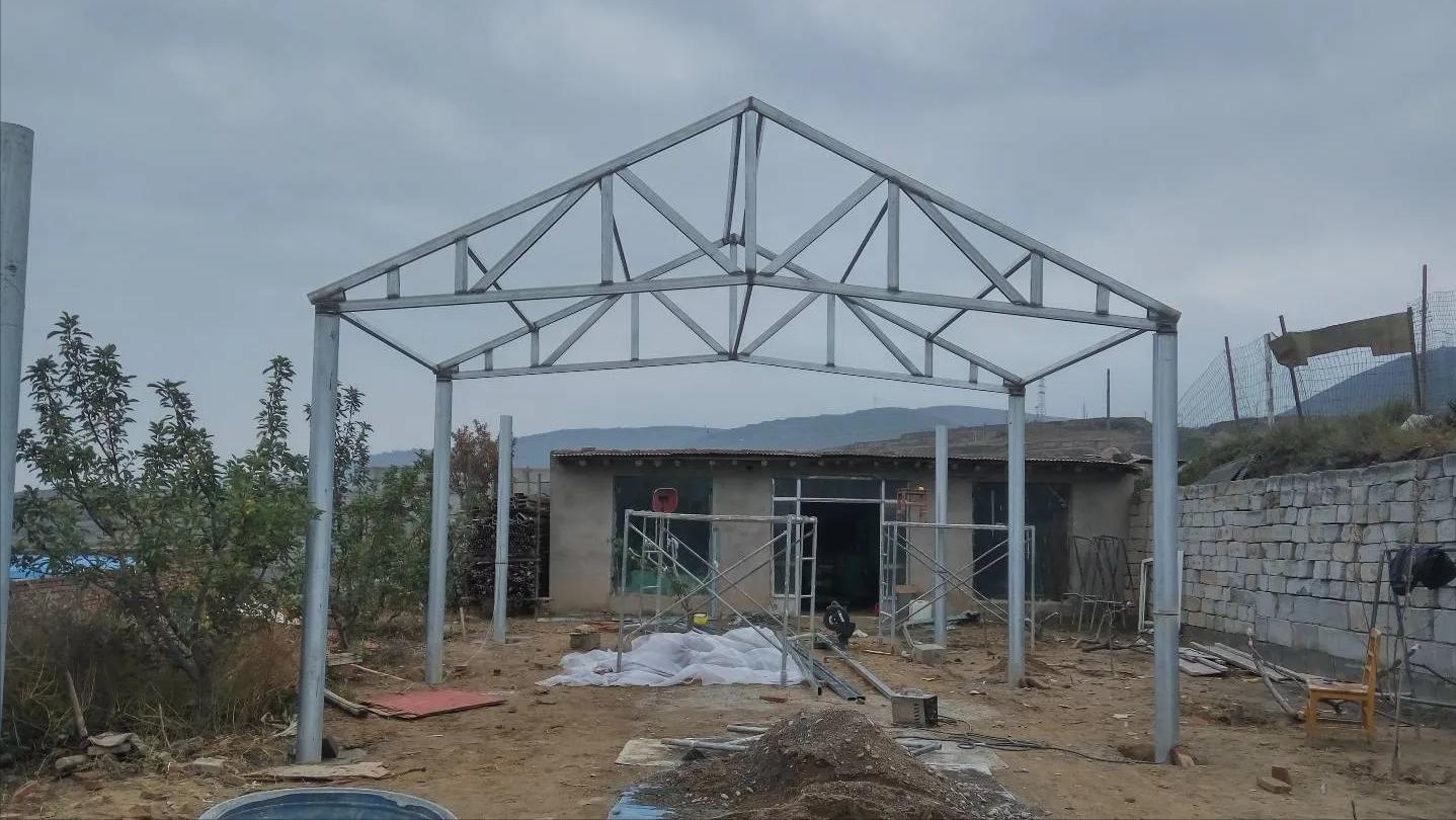 五脊四坡带翘角正确计算方法,五角凉亭制作全过程