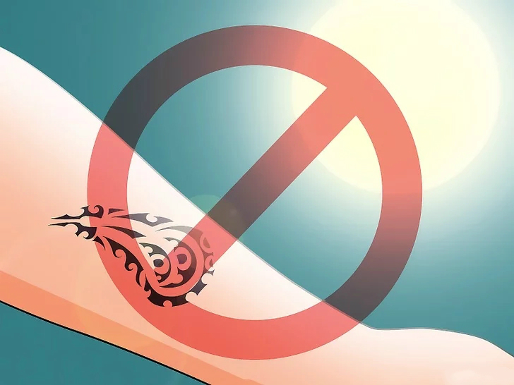 怎么护理洗纹身后的疤,如何保养刚纹的纹身