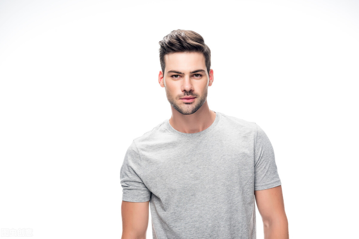 油光满面的男人,脸一到中午就油光满面