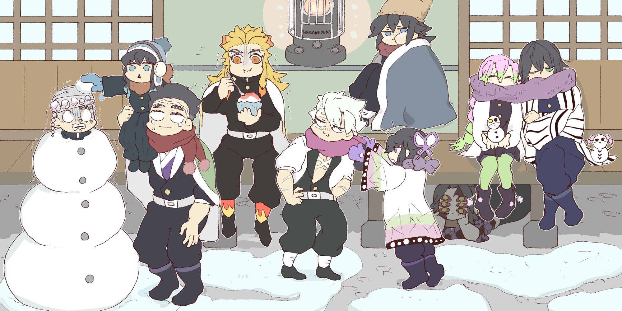 鬼灭之刃时透无一郎声音,鬼灭之刃q版9柱