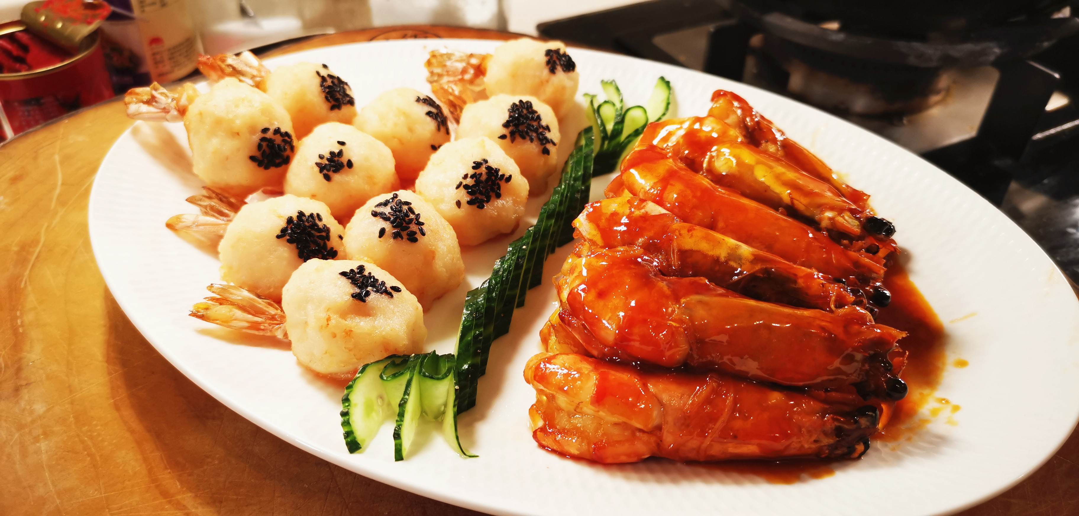 大爷做的罗汉大虾,大爷教你做罗汉大虾