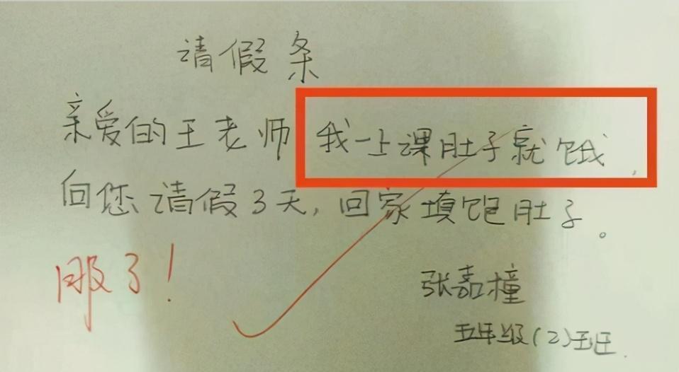 小学生请假的奇葩原因,奇葩小学生请假