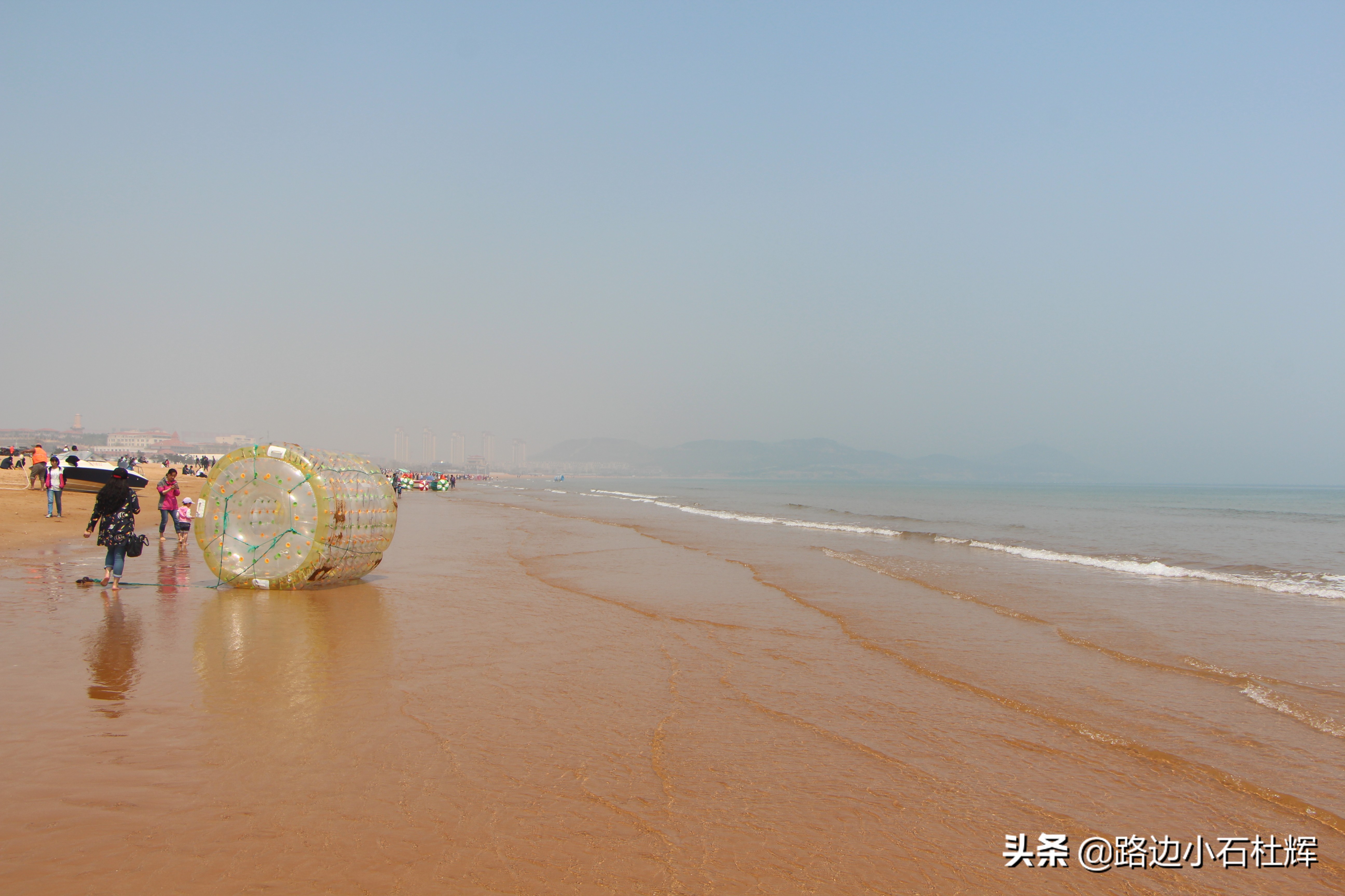 青岛黄岛记忆,青岛金沙滩景色图
