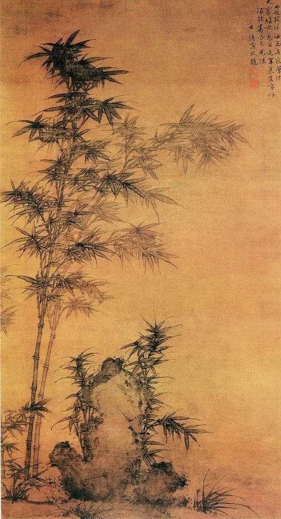 大师画竹里馆,大师画竹欣赏