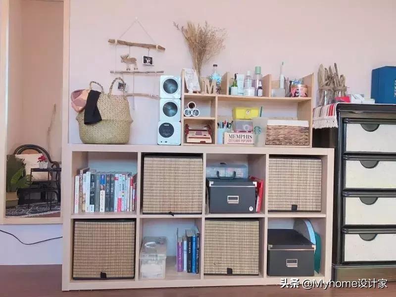 刷漆、铺地,再买个收纳箱搞定,女大学生4千元爆改13m²房间!