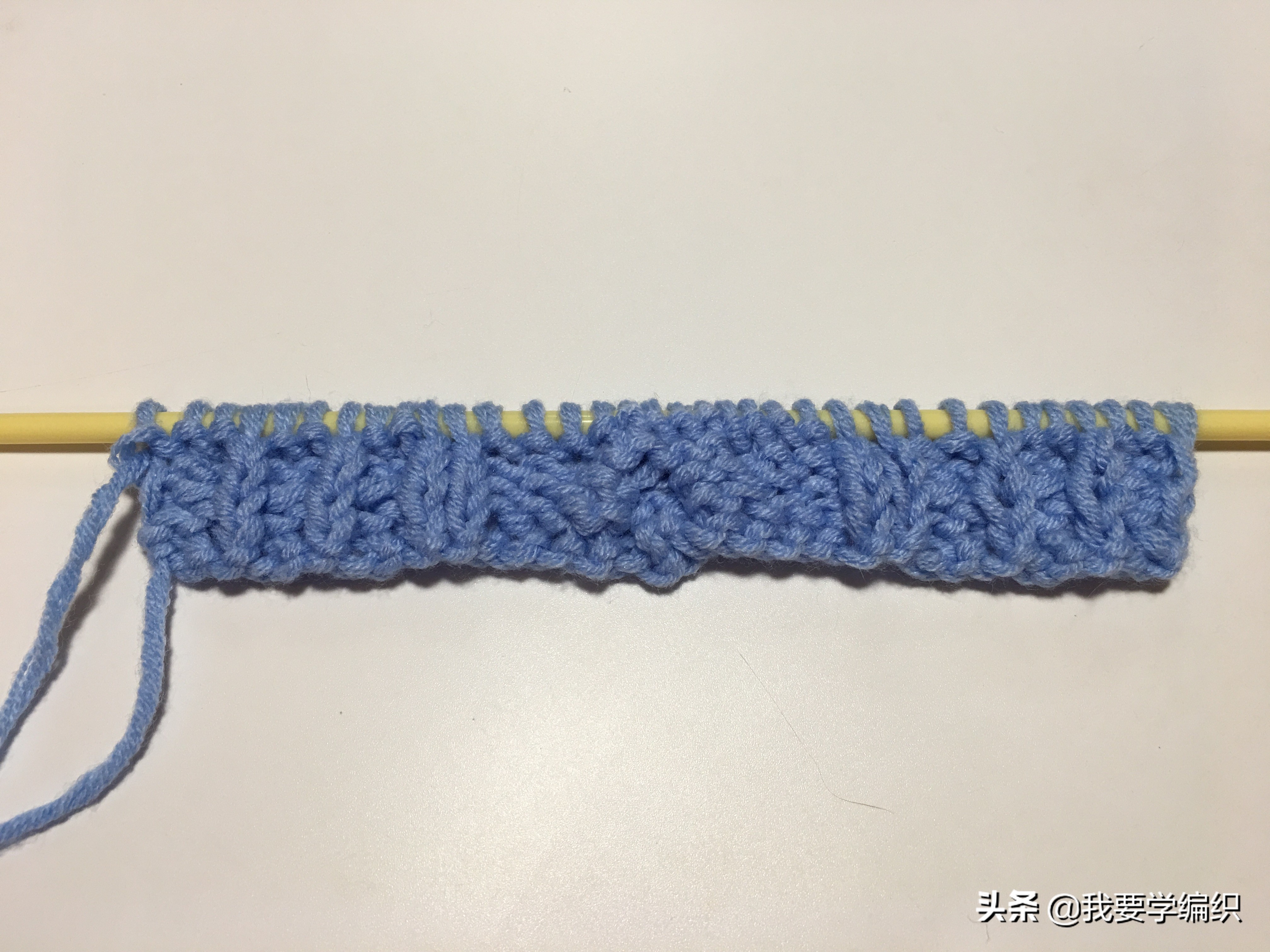 粗线织围巾花样大全,粗线织围巾的花样图解