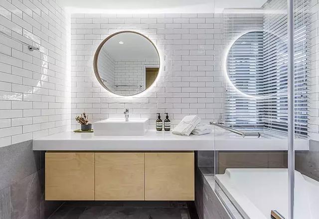 简约高级主卧洗漱台,洗漱台最潮效果图