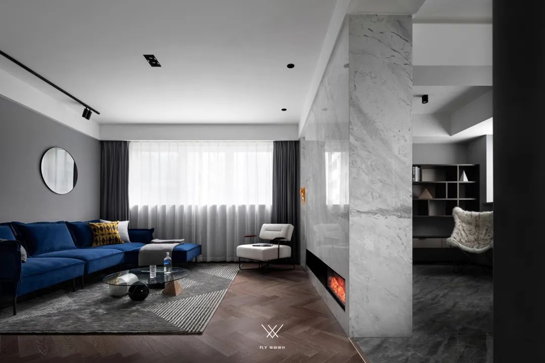 120平极简轻奢风,120平奢华简约风