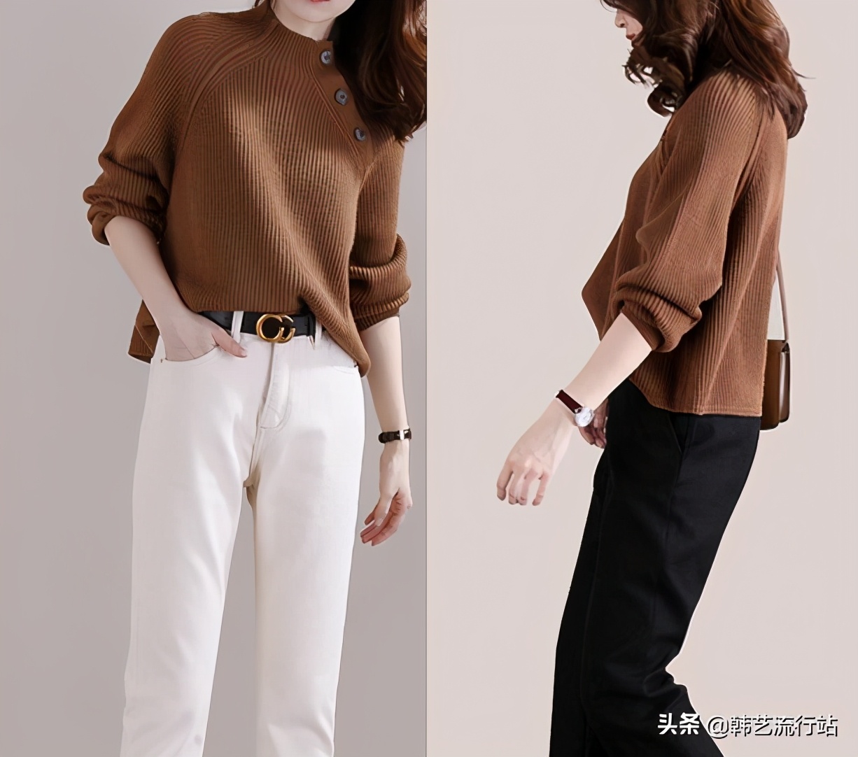 毛衣新款花样,毛衣变洋气