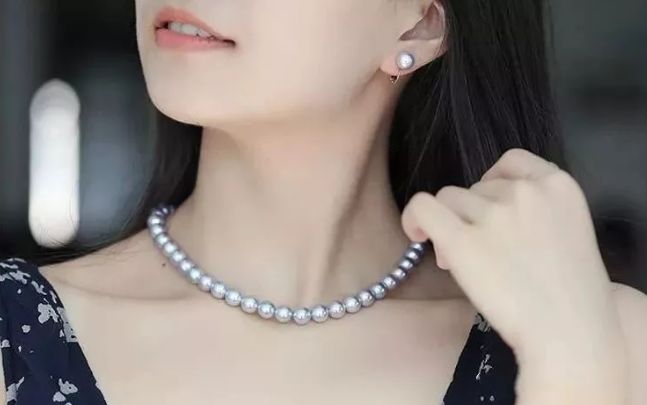 美丽优雅的日本珍珠,日本复古珍珠