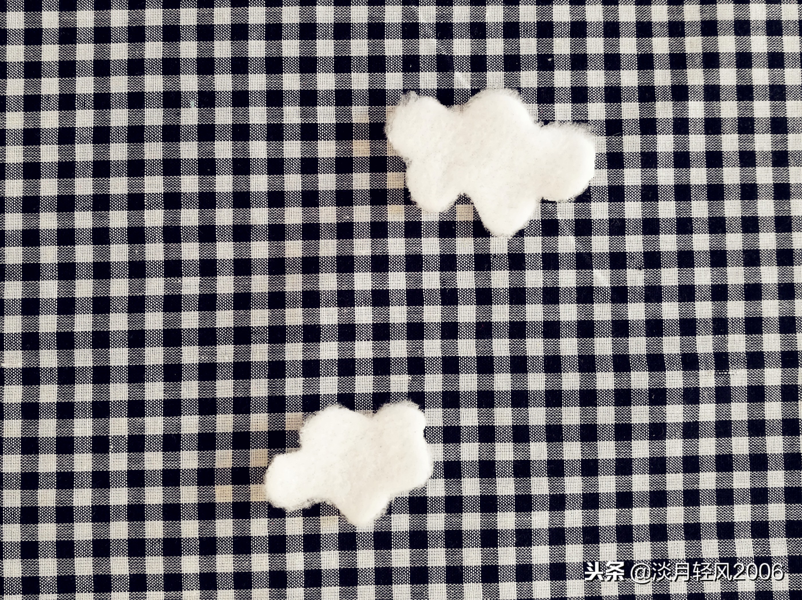 冬日布贴画制作,关于冬天的手工贴画